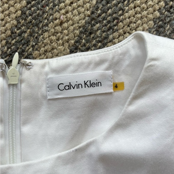 calvin klein cotton sheath dress - Picture 4 of 6